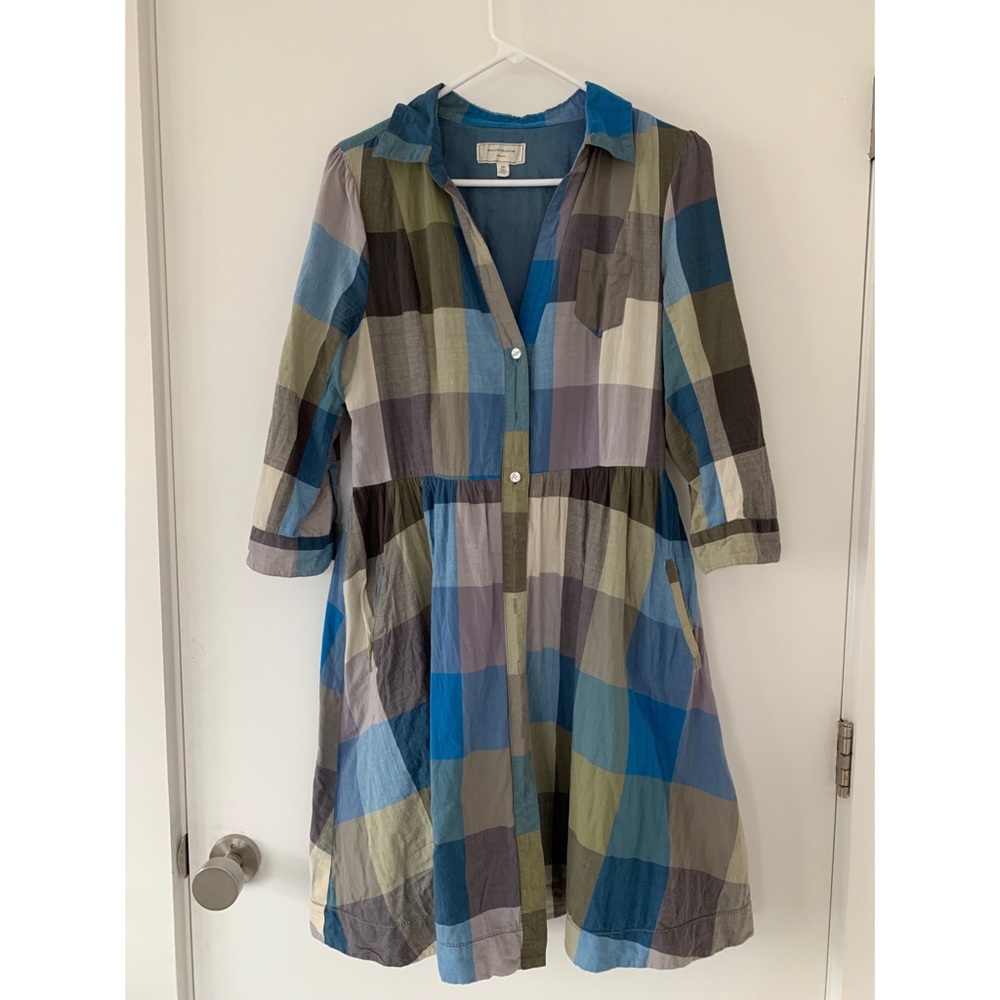 Moulinette Soeurs Checkered Dress with Pockets!